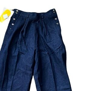 Vintage 90s NWT Liz Claiborne - High Waisted Baggy Tapered Mom Jeans - Size 10